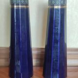 Paire de vases anciens
/décor émaillé/gustave de bruyne