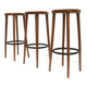 Lot de 3 tabourets de bar vintage fabriqués dans les années 1970