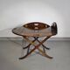 Victorian foldable serving / butler's tray / side table
