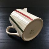 Pitcher green and red stripes