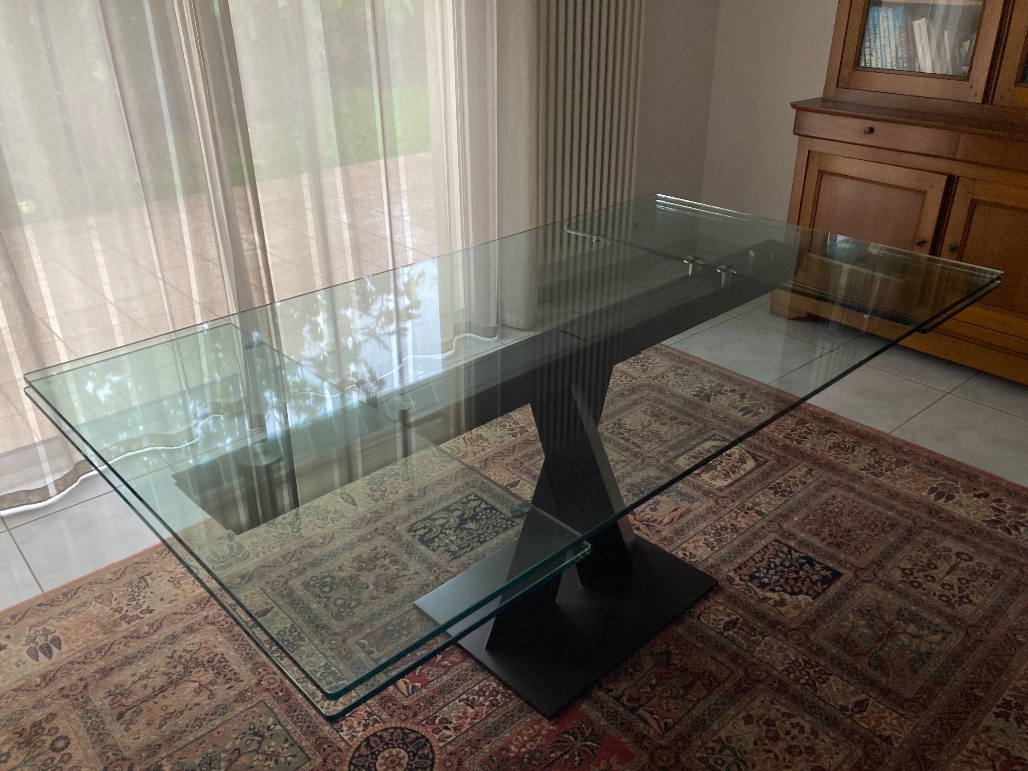 Dining table model axel by roche bobois designer hatano hyoshiaru