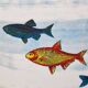 1990s Rare "Aquarium" floor lamp by Piero Fornasetti for Antonangeli