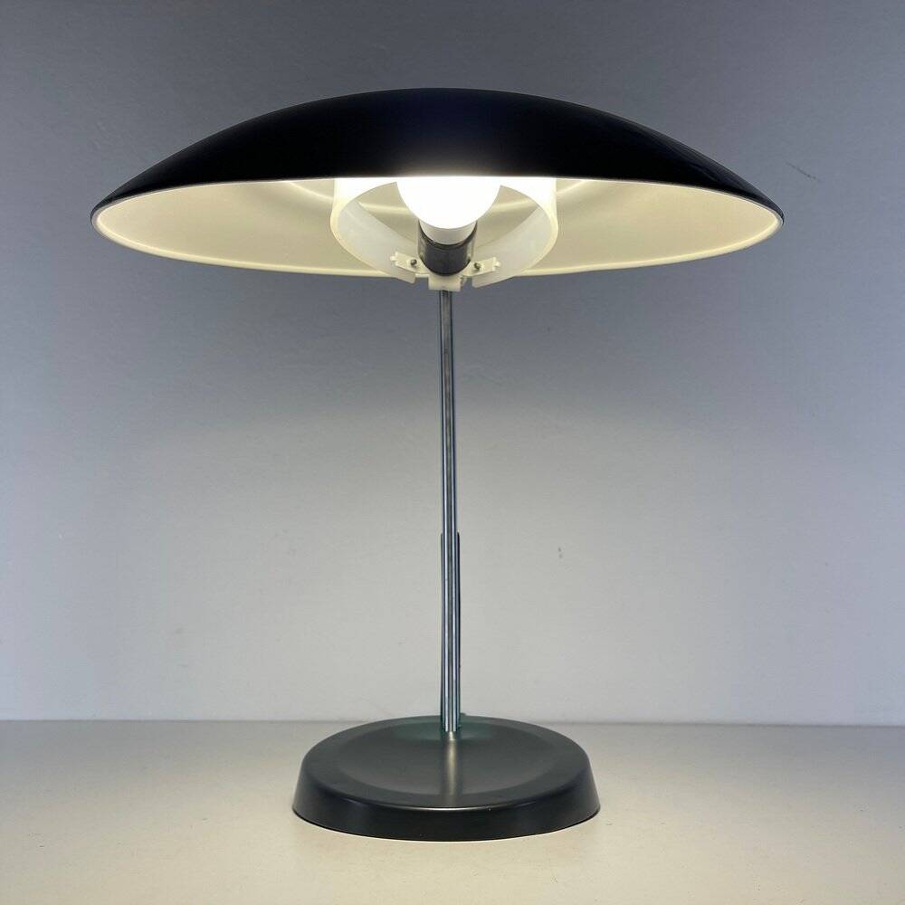 Mid-century grey desk lamp, USSR, 1972