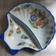 Porcelain molds & fries plate Croquet Quimper