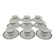 9 Tasses et soucoupes Orofino Villeroy Boch