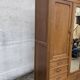 Parisian armoire style oak wardrobe