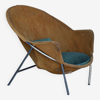 Mid-Century Danish BO-360 Lounge Chair by Erik Ole Jørgensen for Bovirke, 1950s