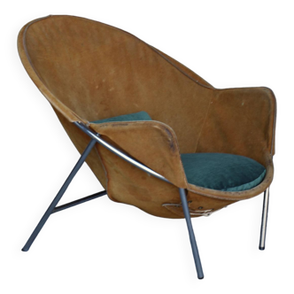 Mid-Century Danish BO-360 Lounge Chair by Erik Ole Jørgensen for Bovirke, 1950s