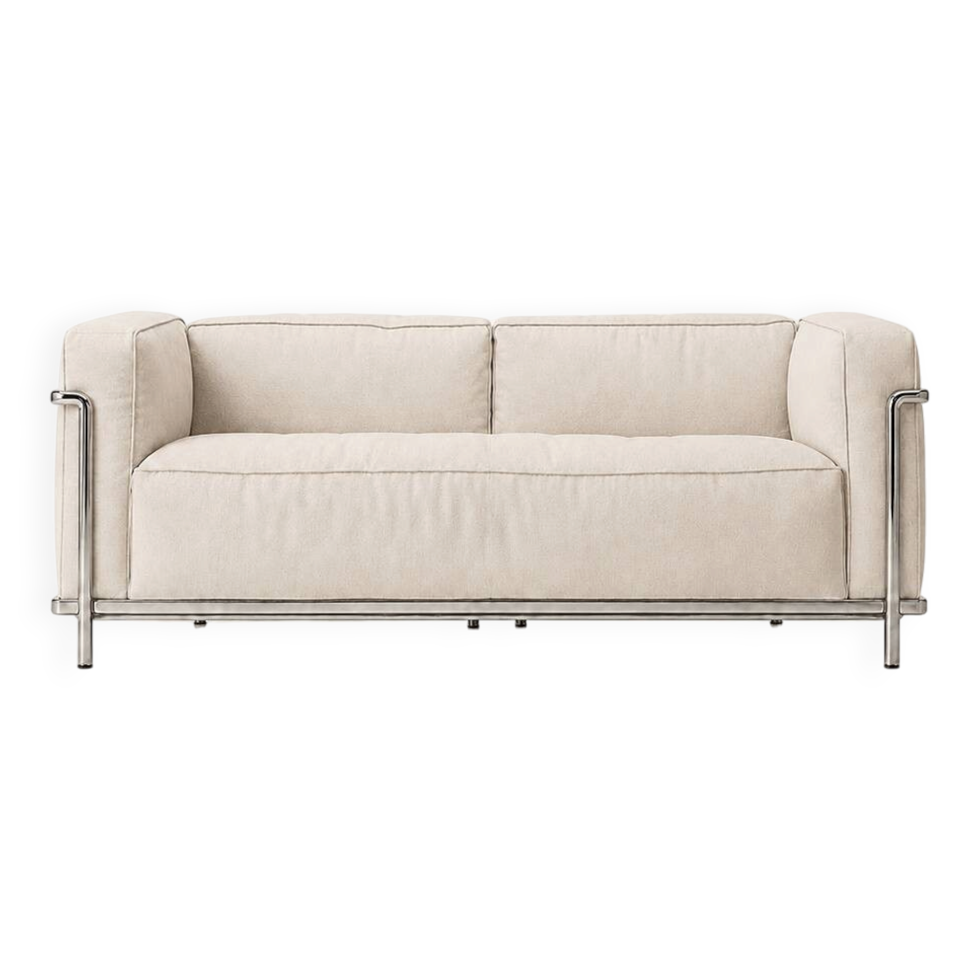 2.5-seater sofa LC3 Le Corbusier Cassina