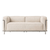 2.5-seater sofa LC3 Le Corbusier Cassina