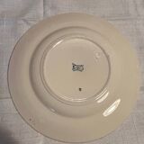 Luneville ironstone dessert plates Violettes model