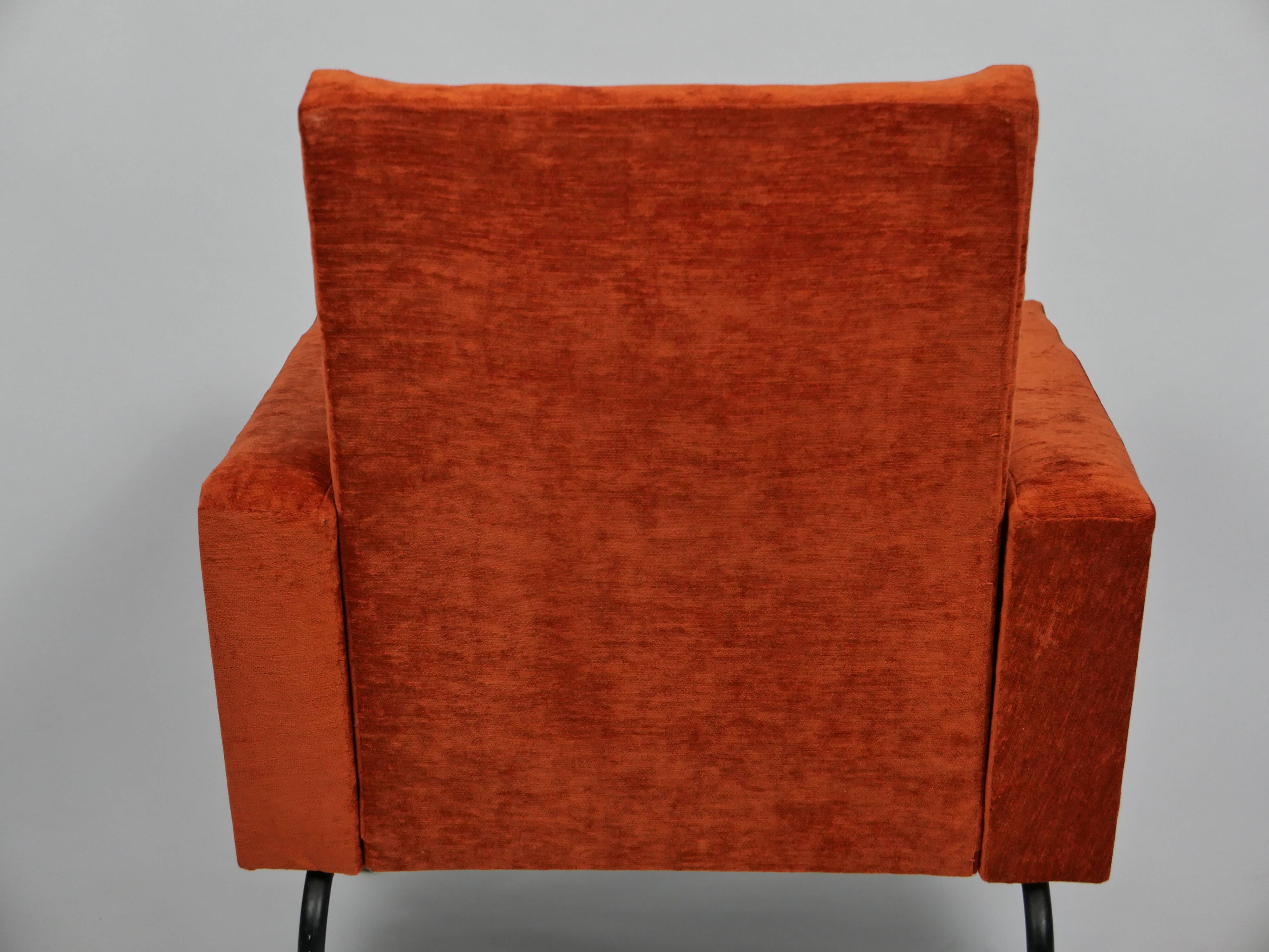 50's Terracotta Armchair