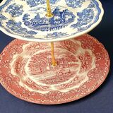 Servant, cake display, fruit, aperitif