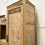 Asymmetrical art deco wardrobe