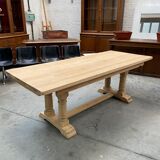 Oak farmhouse table