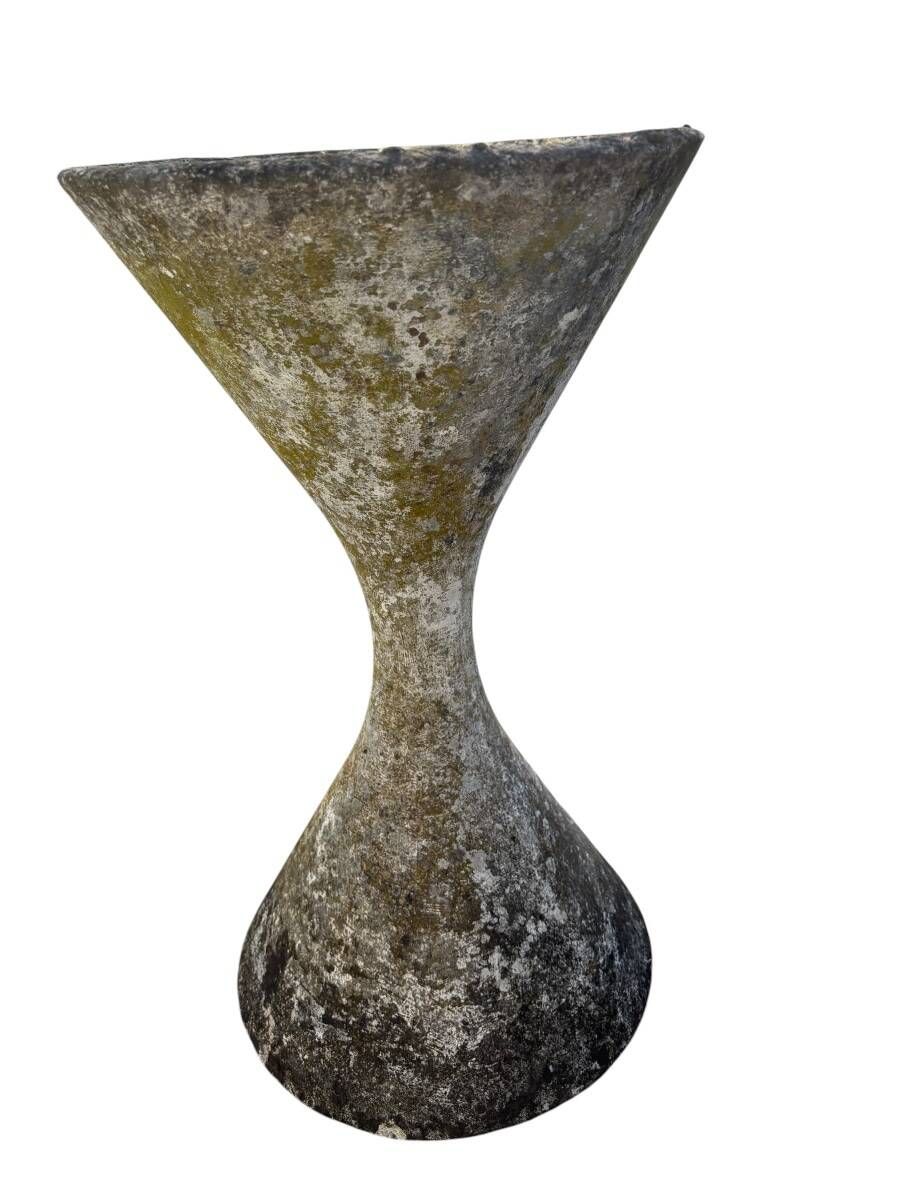 Paire de pot Diabolo par Willy Guhl hauteur 64 cm