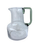 Design blown glass decanter