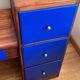 Vintage children's desk from the 1950s.