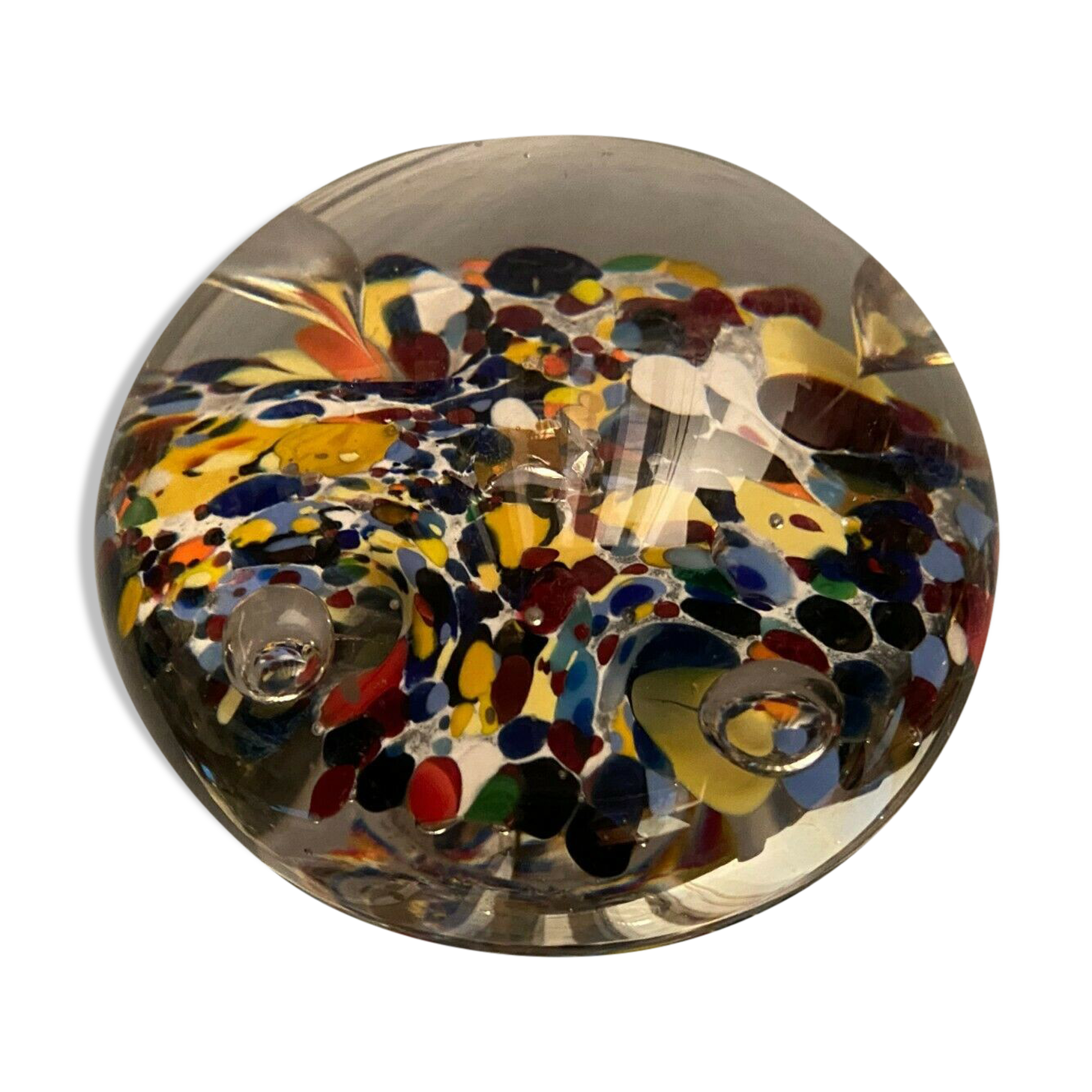 Sulfide ball paperweight