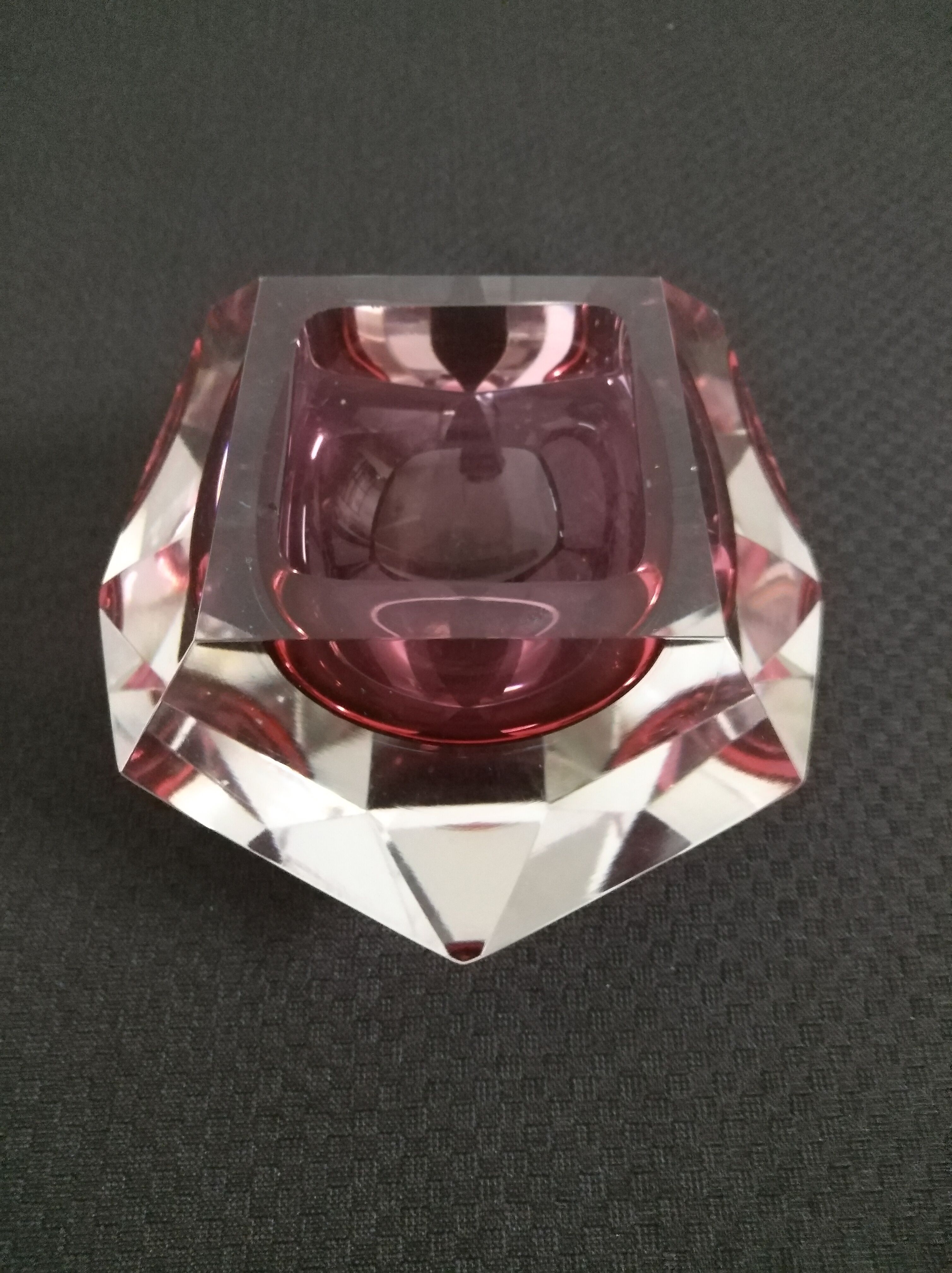 Murano ashtray by Luigi Mandruzzato