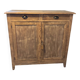 Parisian buffet in raw wood