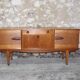 Vintage teak Scandinavian-style sideboard by Jentique