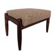 Vintage beige mixed stool from the mid-20th century, Edmund Homa, Europe, 1960.