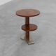 Table d'appoint moderniste Art déco à deux niveaux, France vers 1925