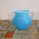 Set of Scandinavian opaline glass vases by Erik Hoglund 1960