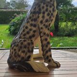 Chien en céramique