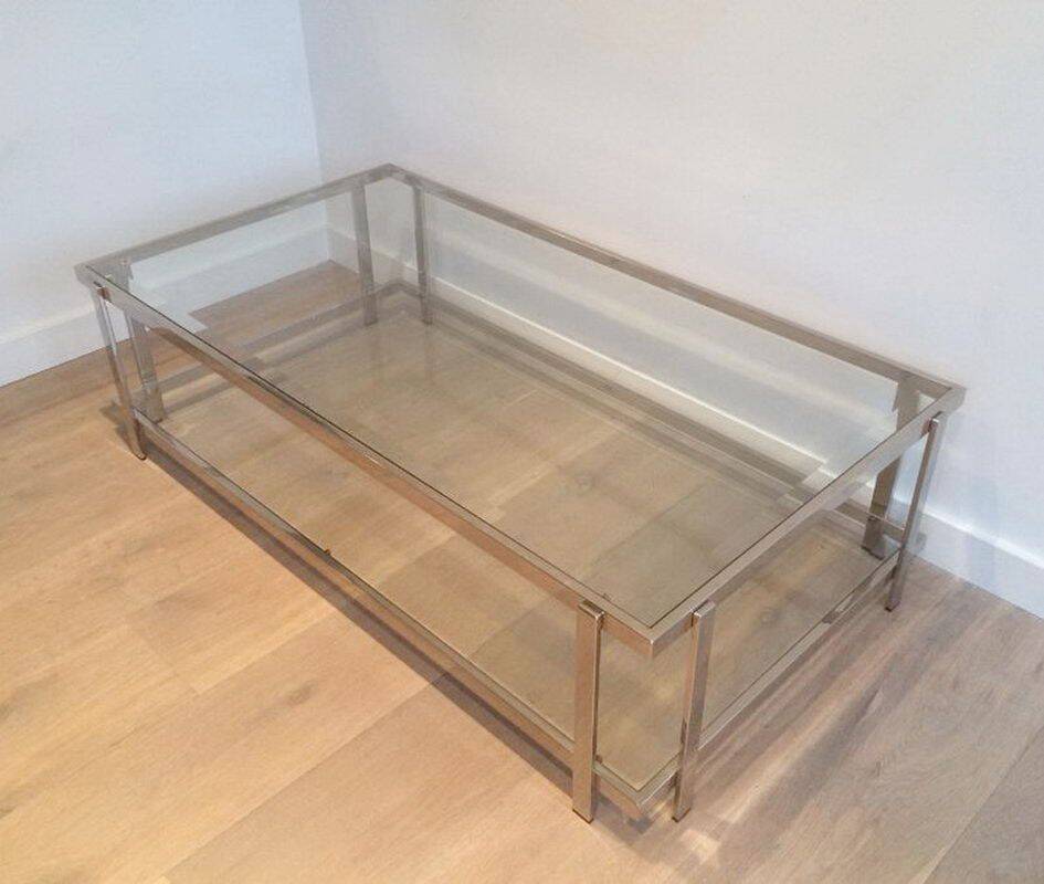 Designer chrome table