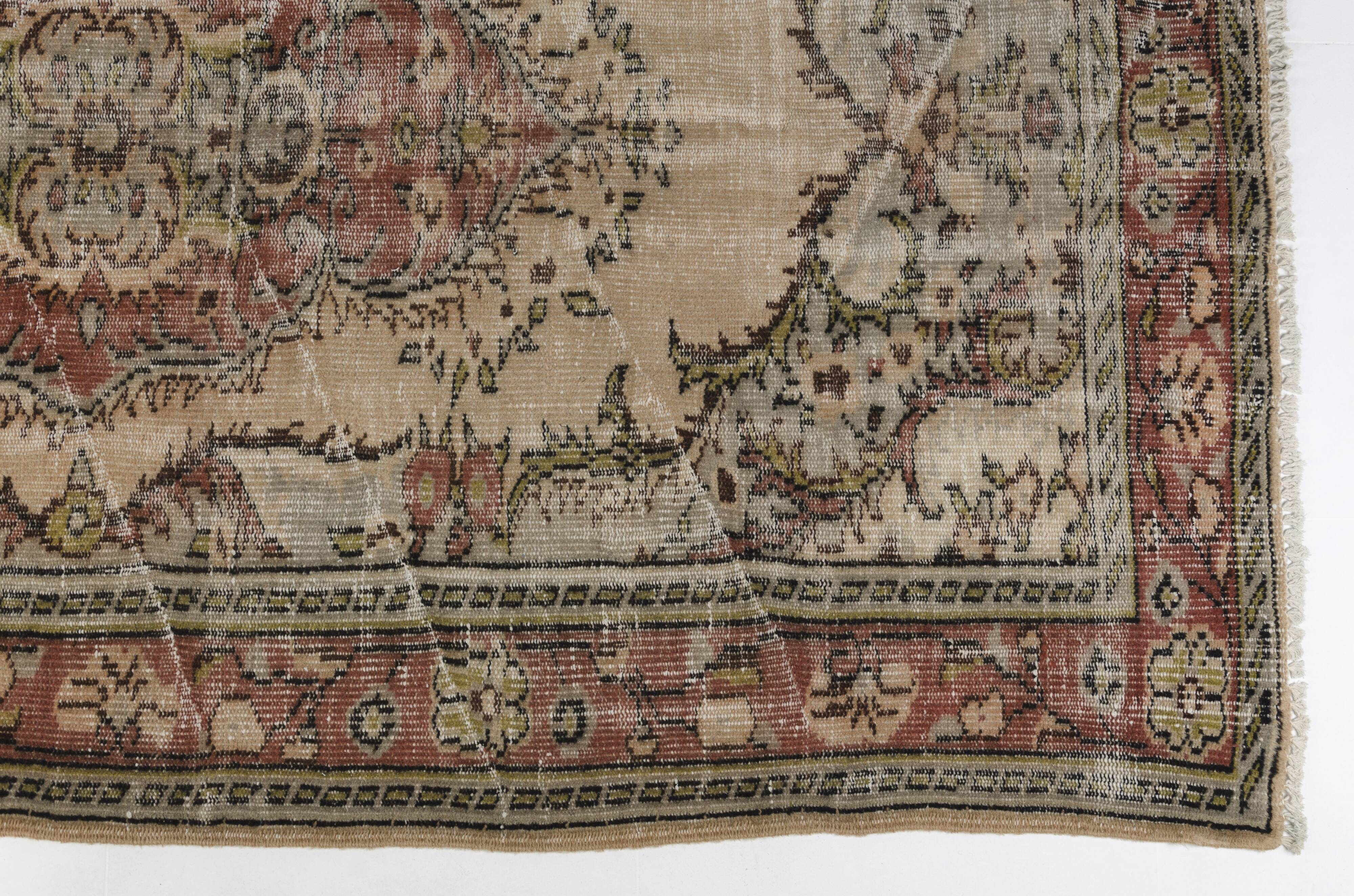 Home Living Vintage Anatolian Carpet  sku-856