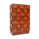 Brutalist Oak Wood Chest of Drawers with Sculptural Fronts, Italian Handcrafted