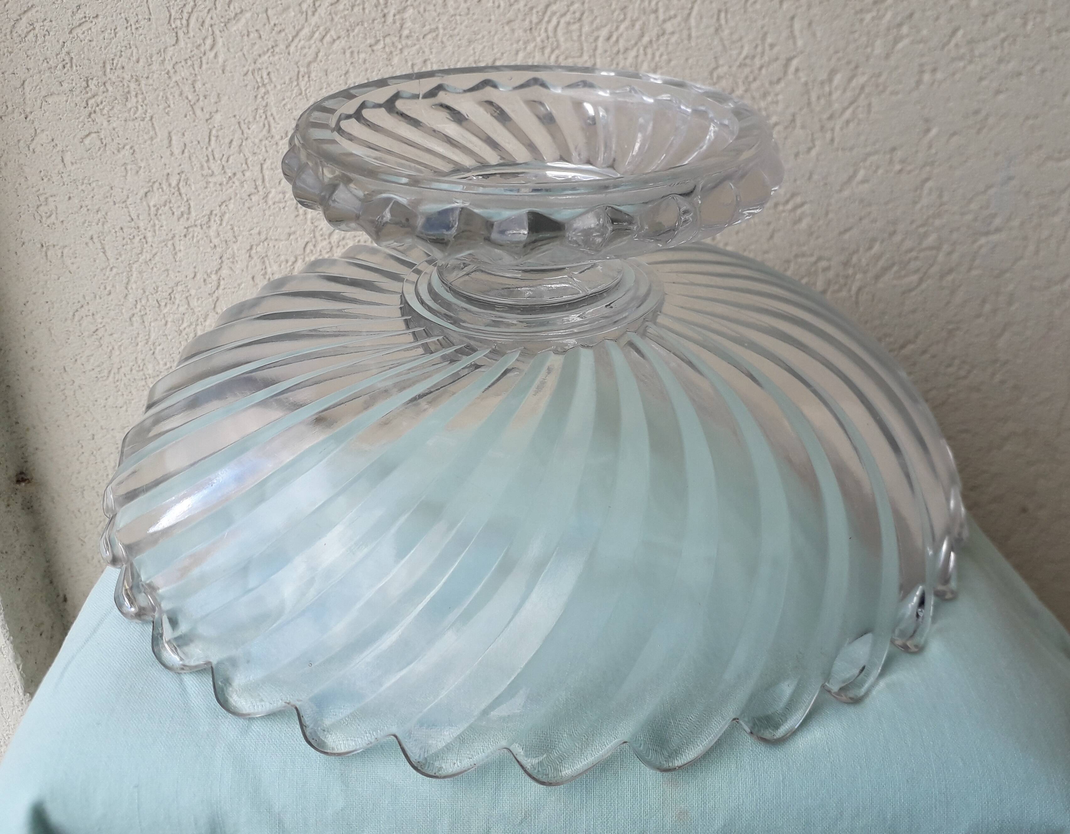 Compotier en verre Portieux