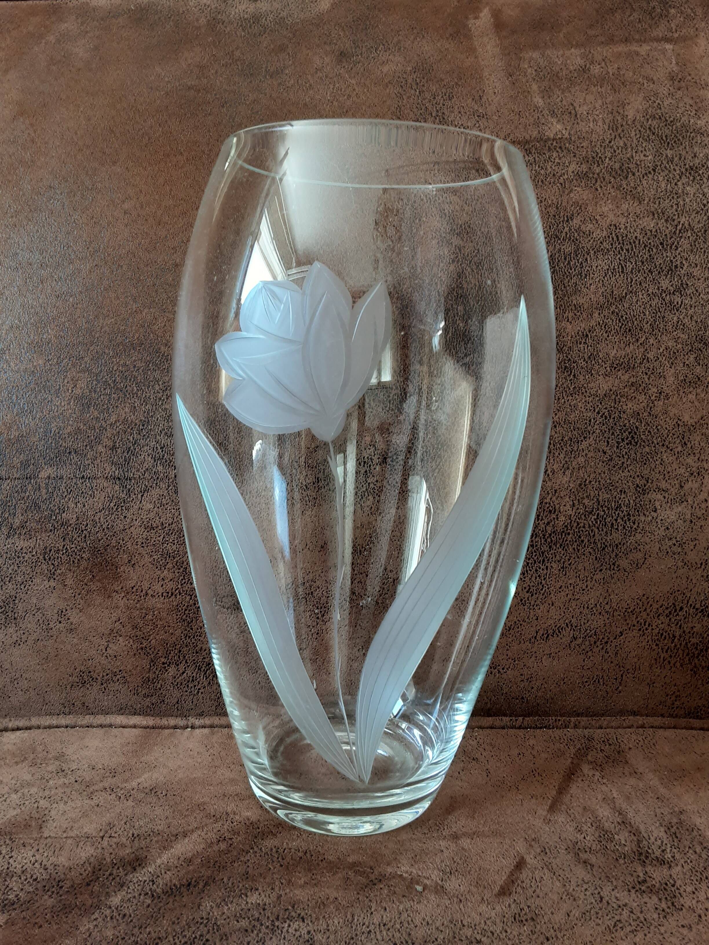 Crystal vase