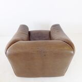 De Sede DS 47 brown leather armchair