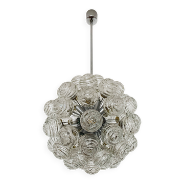 Suspension en verre bulle par Doria