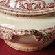 Large soup tureen and ironstone dish from the Caïffa planter, Guirlande model.