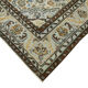 Handmade contemporary oriental 1970s 211 cm x 287 cm blue carpet