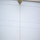 Lampadaire vintage, lampe de plancher Max Bill vintage, lampe pied tulipe, minimaliste design, 60's