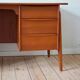 Danish executive teak desk, Svend Aage Madsen, 1960s