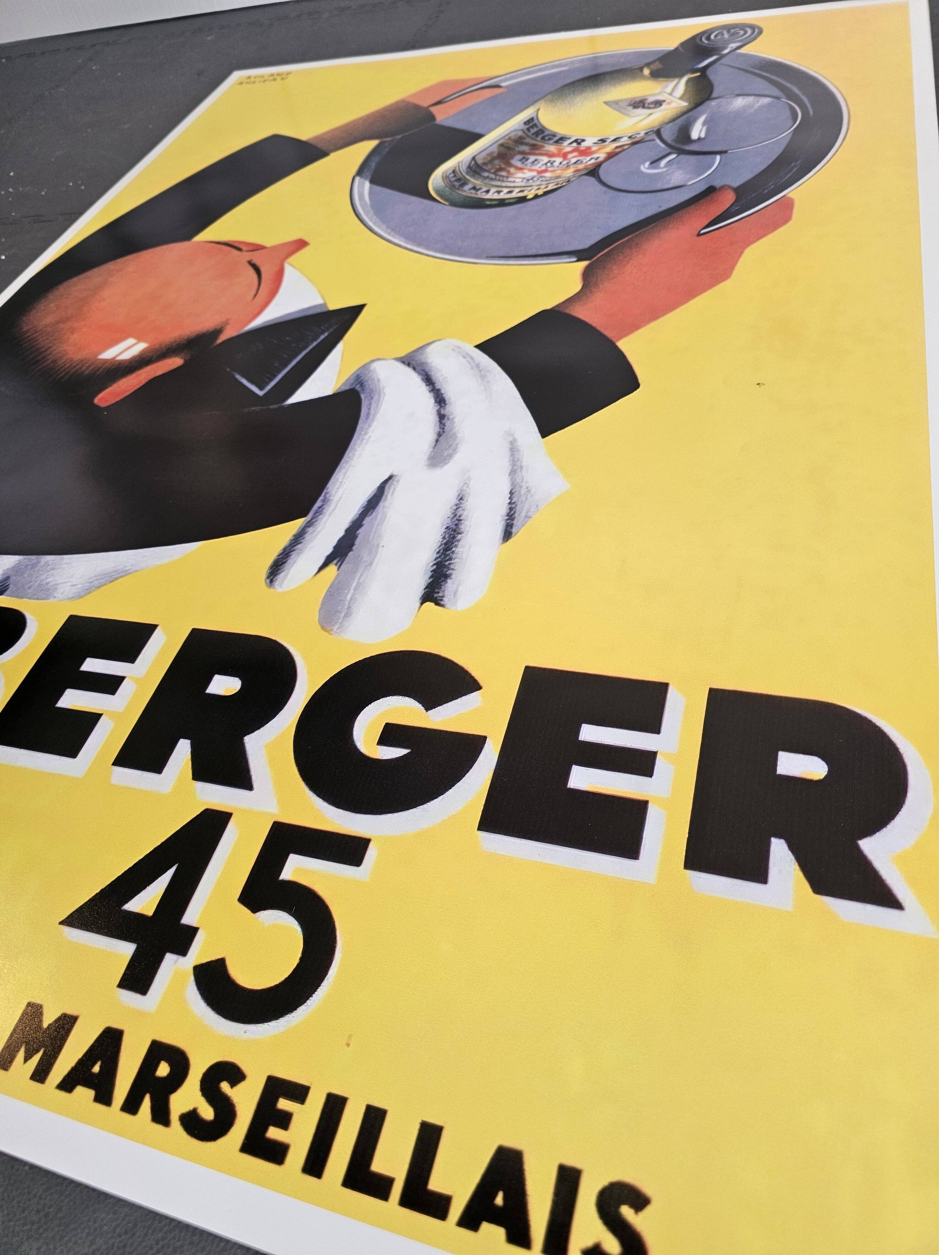 Berger poster 45 - ansieau roland