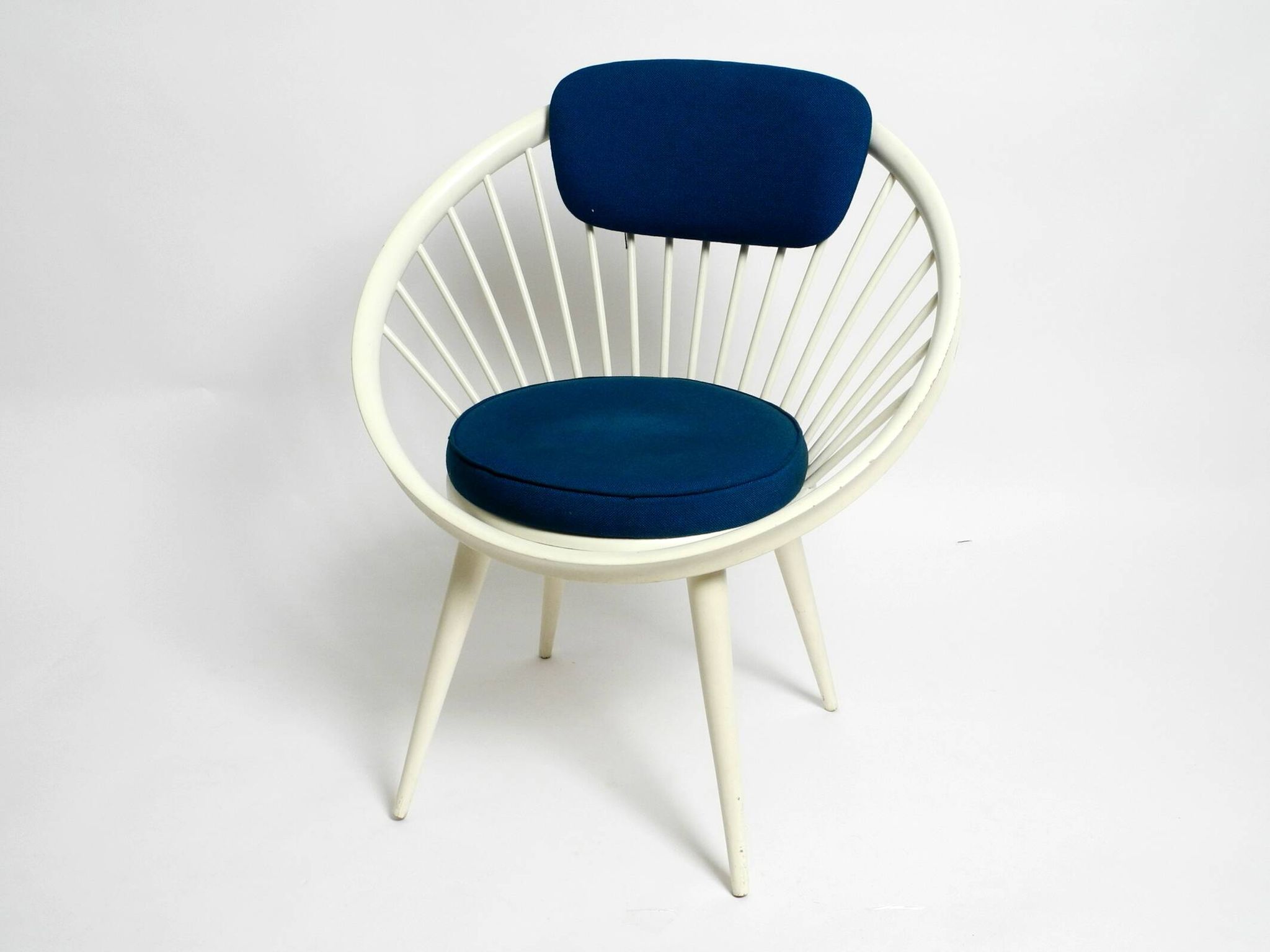 Original 1950s Yngve Ekström Circle Chair for Swedese - Made in Sweden