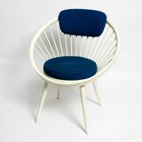 Original 1950s Yngve Ekström Circle Chair for Swedese - Made in Sweden