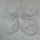 Cut crystal glasses