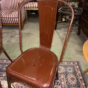 Lot de 4 chaises tolix