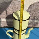 Enamelled coffee maker