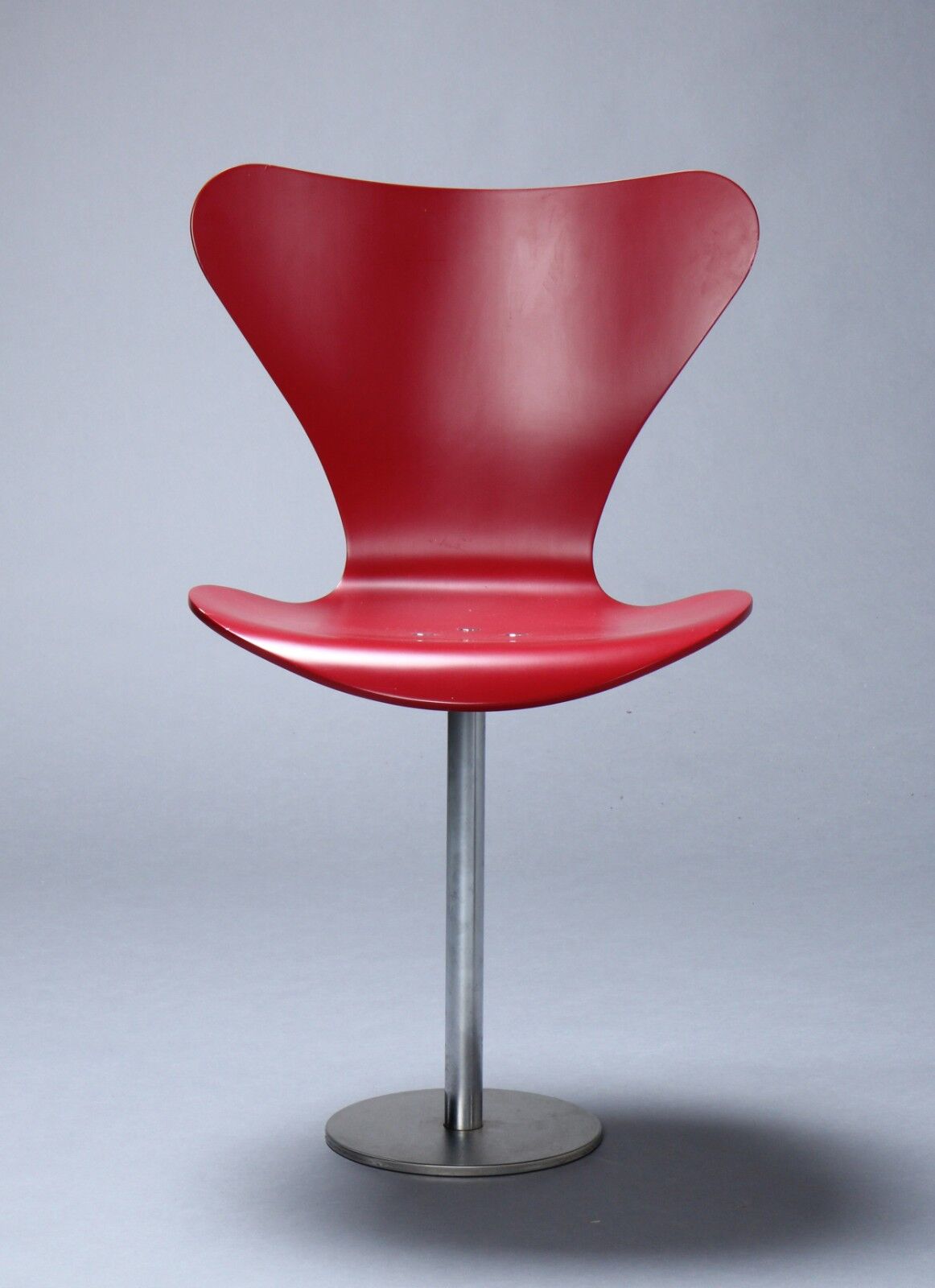 Vintage auditorium chairs Arne Jacobsen Butterfly by Fritz Hansen 1960