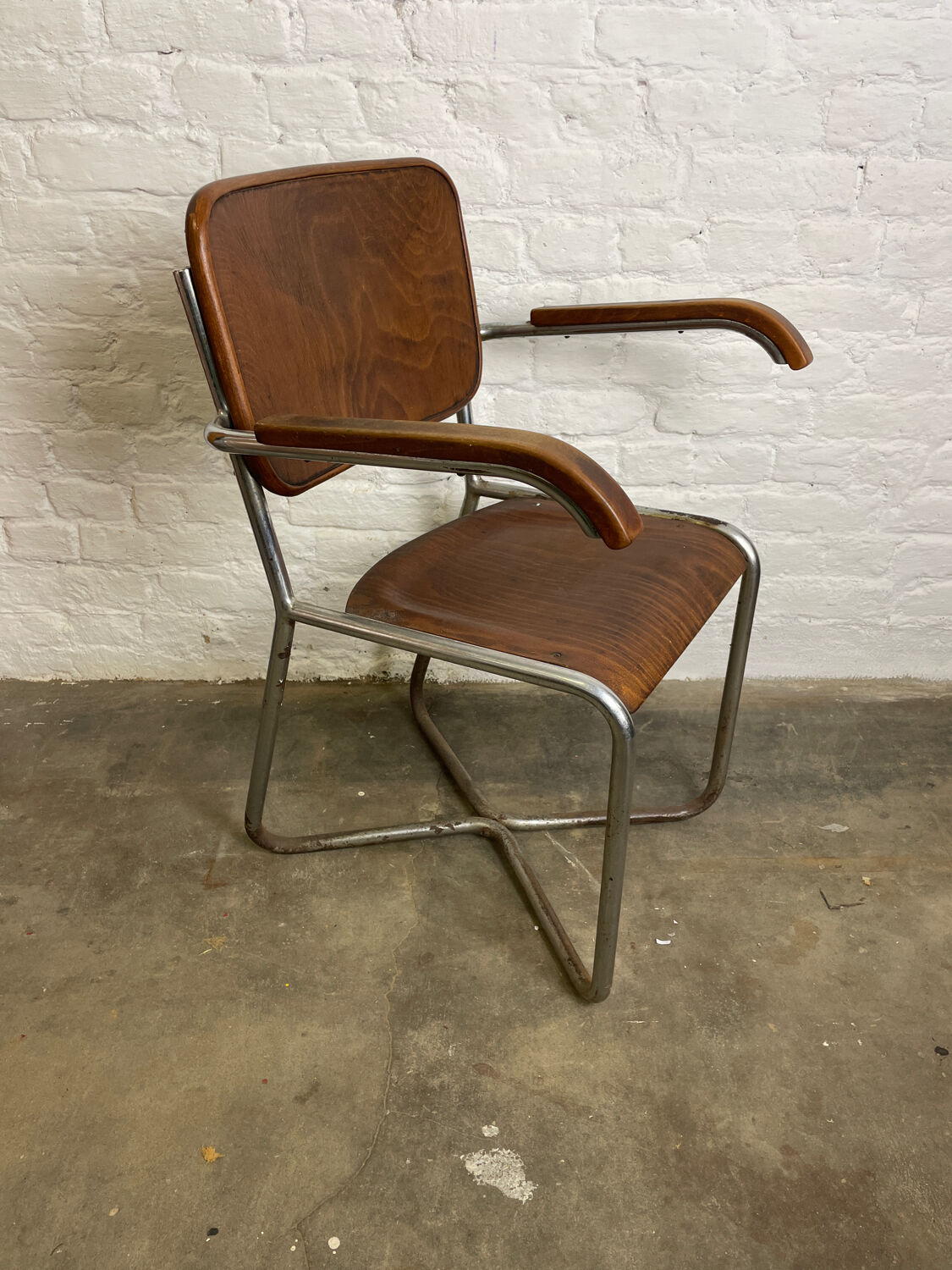 Bauhaus chair by Robert Slezak, 1930s
