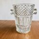 Czechoslovakia crystal champagne bucket
